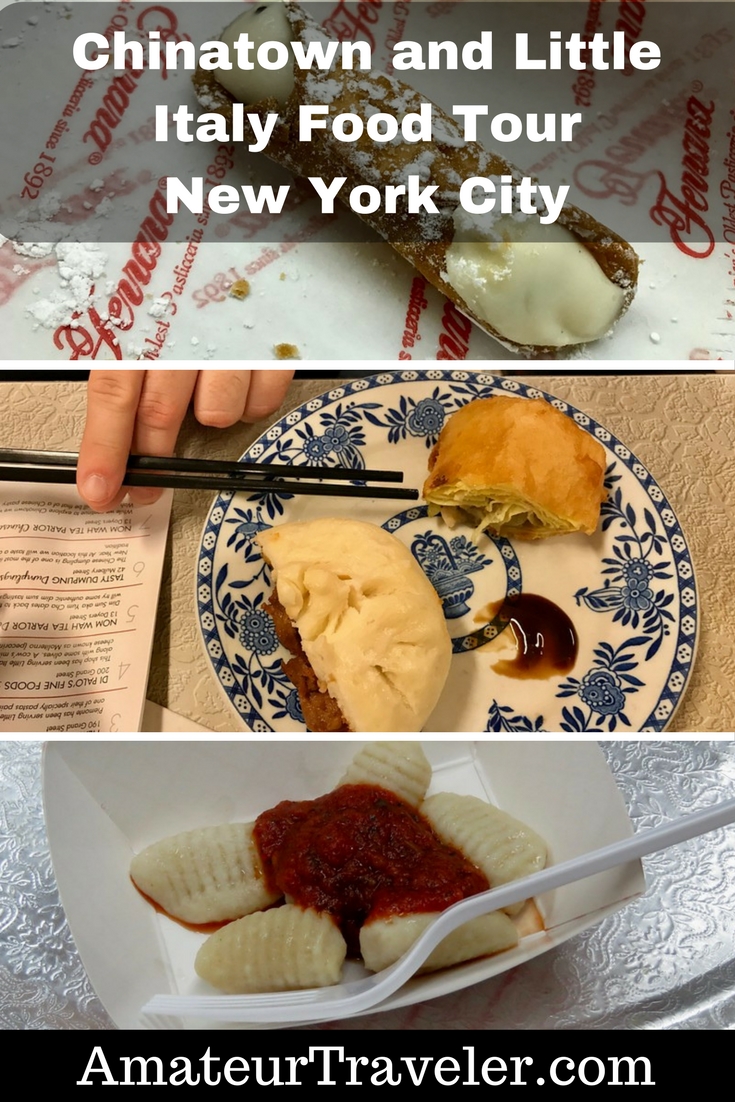 Ahoy Chinatown and Little Italy Food Tour - New York City