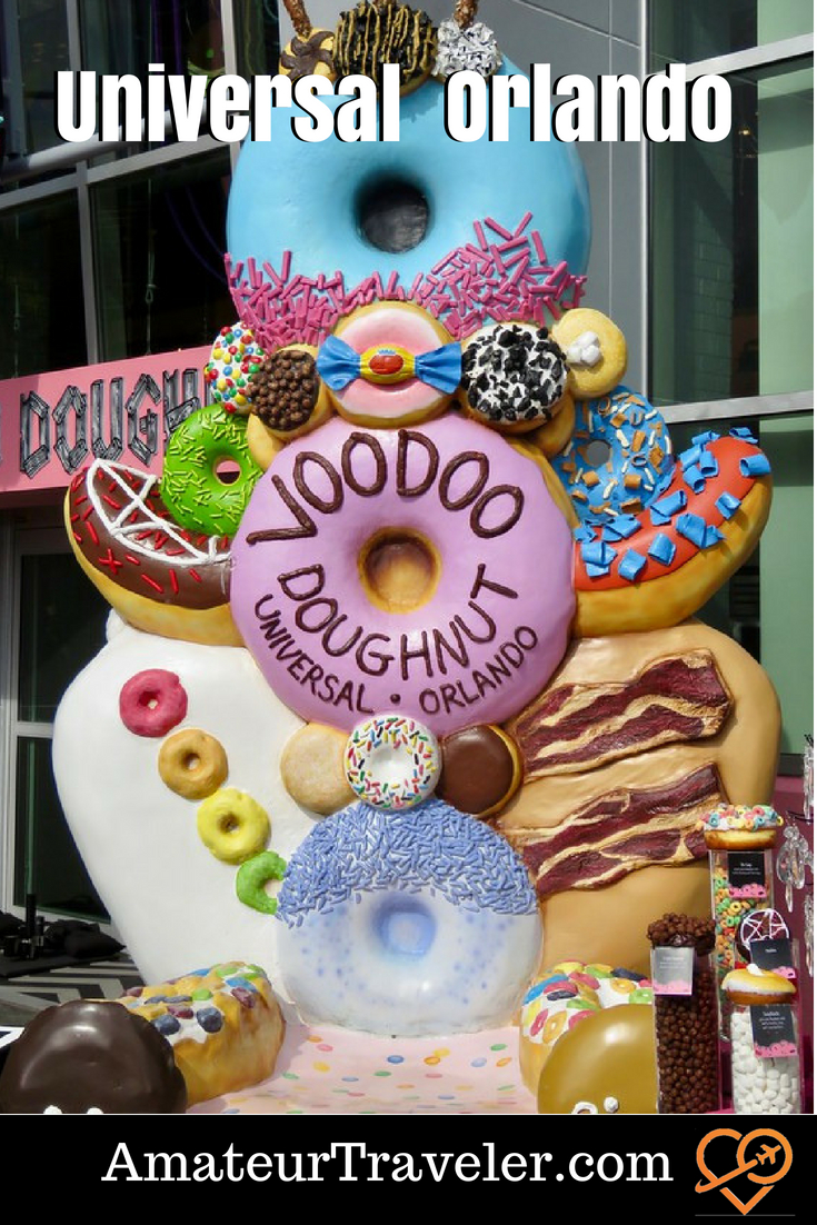 Fast and Furious and Voodoo Doughnuts - Universal Orlando Resorts