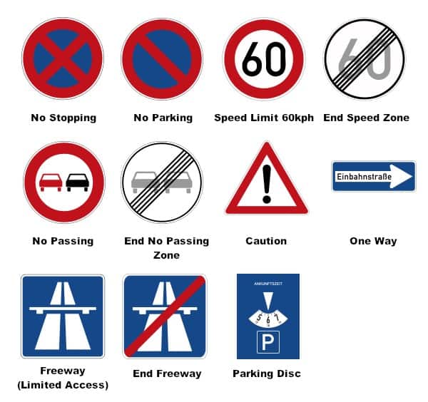 Driving in Germany as a Tourist – German Road Signs and 12 Others Things to Know