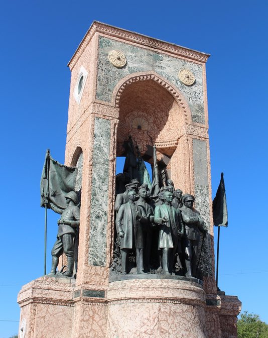 Taksim Square monument 22 Must See Places in Istanbul - Taksim Square monument